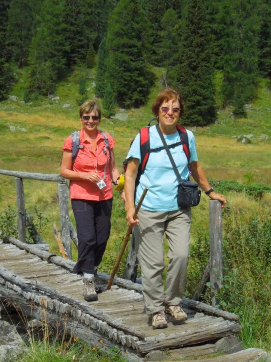 Hiking in the Brenta Dolomites of the Italian Alps