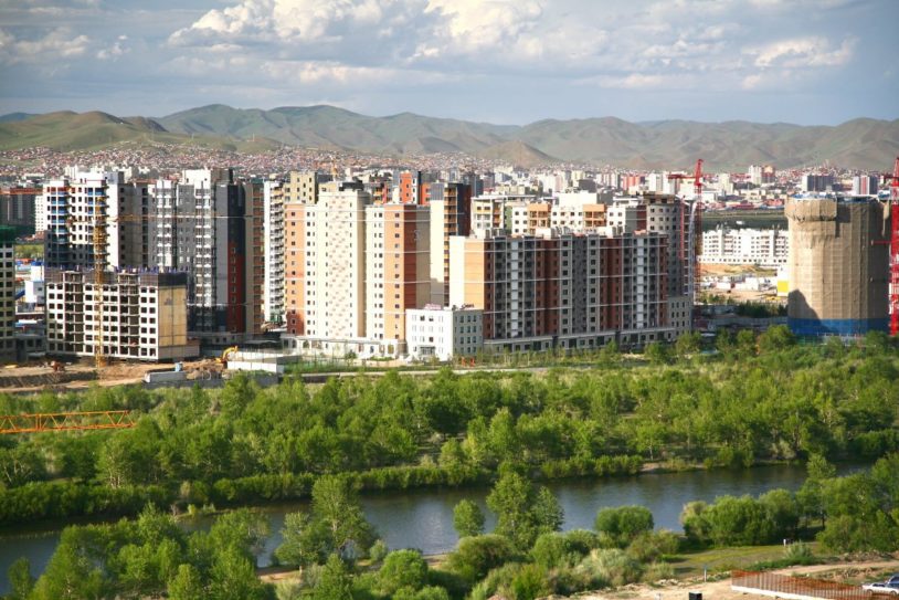 Ulaanbaatar cityscape