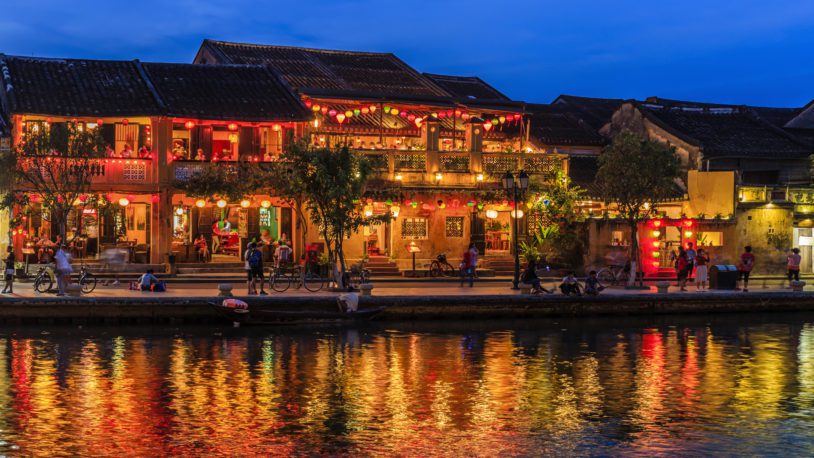 Hoi An is situated on the east coast of Vietnam. Its old town is a UNESCO World Heritage Site because of its historical buildings.