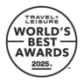 Travel + Leisure 2025 Award Logo